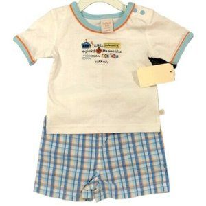 Osh Kosh Baby 2pc Nautical short set 6-9 mth NWT